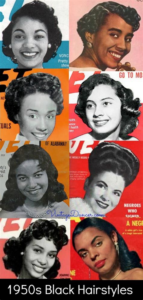 1950s African American Hairstyles