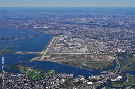 Aerial View of JFK Airport