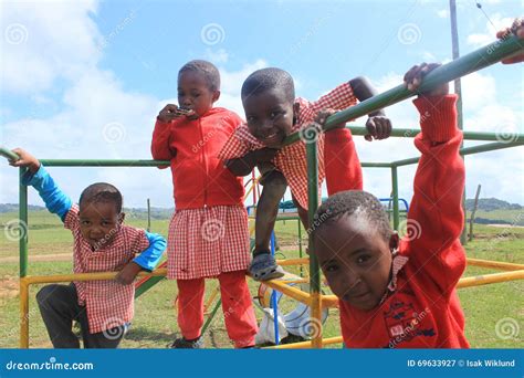 African Children Playing