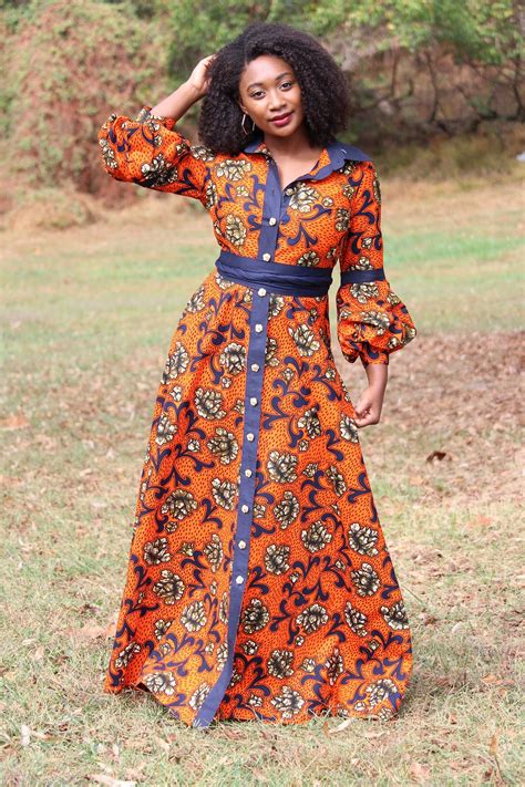 African Maxi Dress