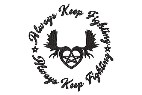 Always keep fighting