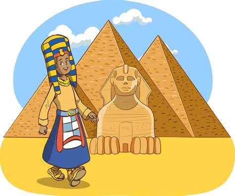 Ancient Egyptian Cartoon