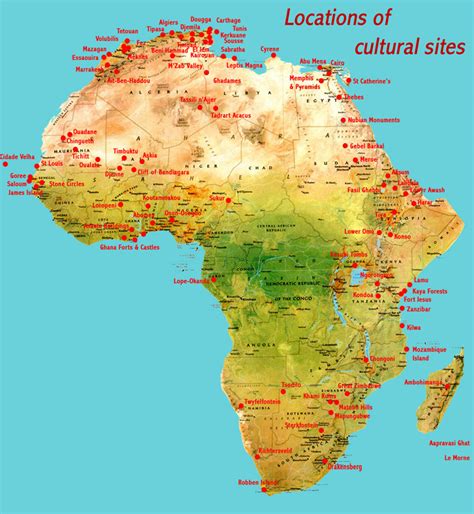 Archaeological Sites in Africa