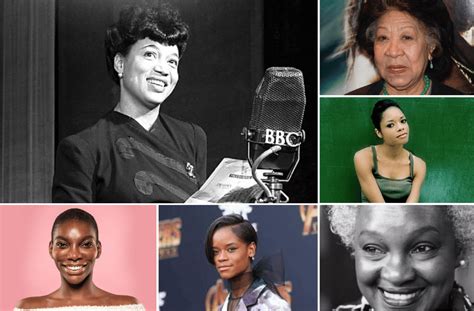 Black Actresses Infographic