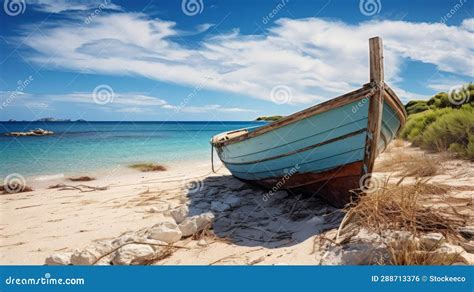 Boat Resting on the Beach