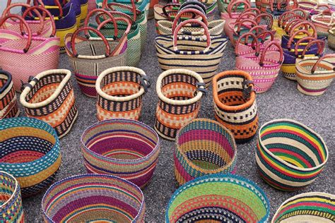 Bolga Basket Weaving Process