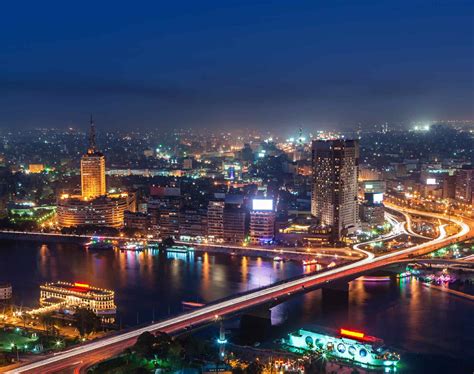 Cairo at night