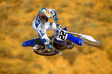 Chad Reed on a motocross track
