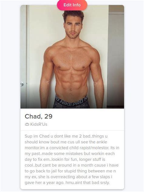 Chad Tinder Profile
