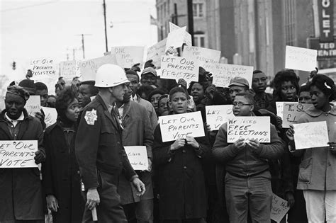Civil Rights protesters