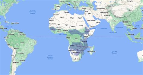Distribution of Black Mamba