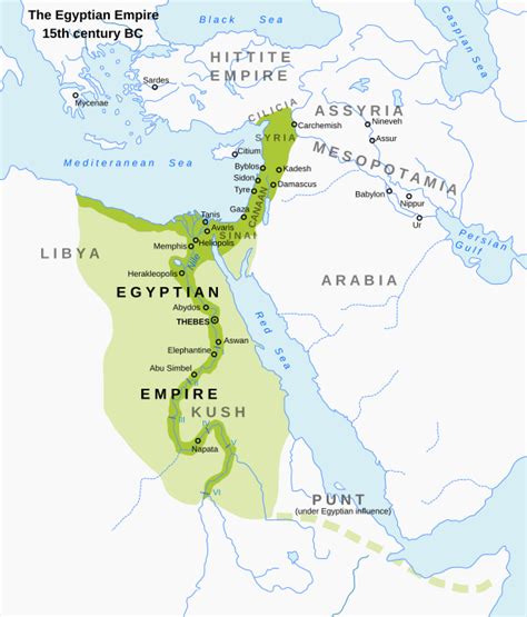 Egyptian Empire during the Eighteenth Dynasty