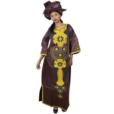 Embroidered African Dresses