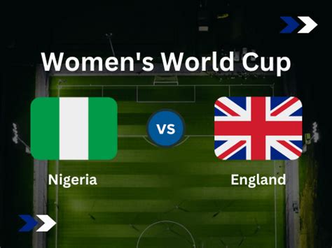 England vs Nigeria