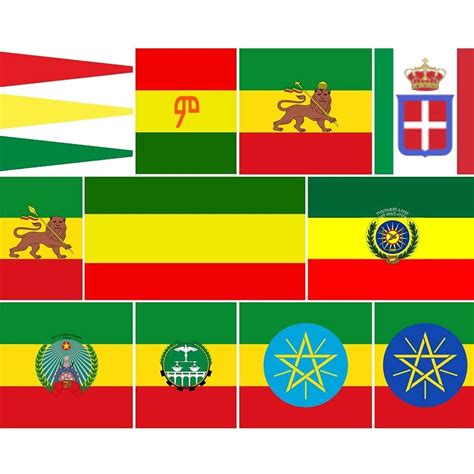 Flag of Ethiopia (1897-1913)