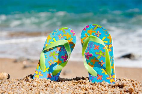 Flip Flops on the Beach