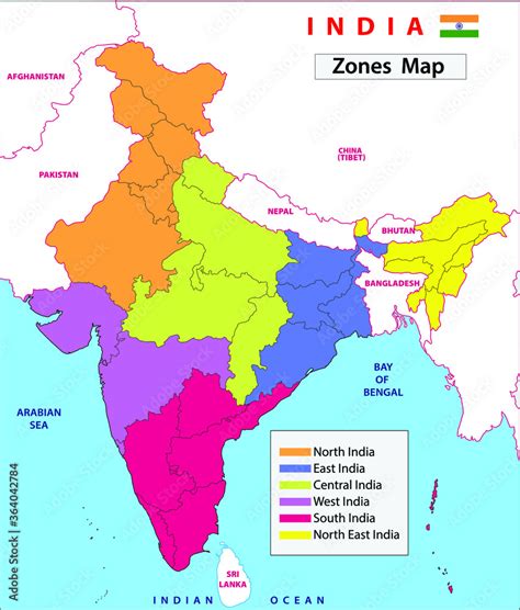 India postal zones