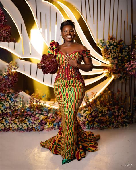 Kente Cloth Dress