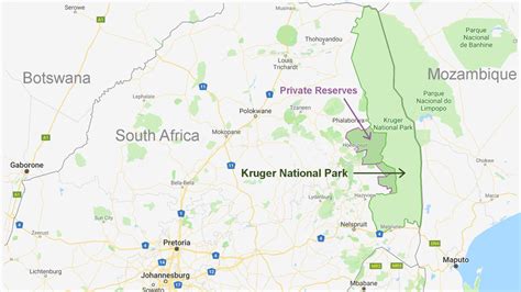 Kruger National Park Location