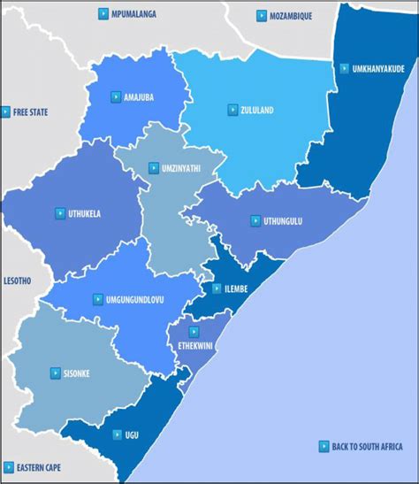 KwaZulu-Natal Locator Map