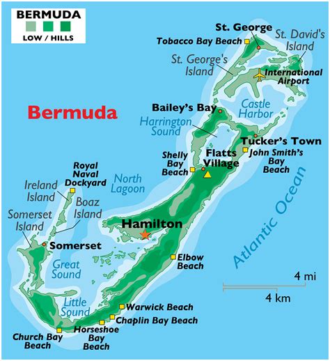 Map of Bermuda