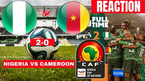Nigeria vs Cameroon Football
