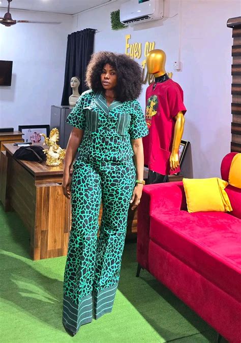 Nigerian Ankara Trouser and Top Styles