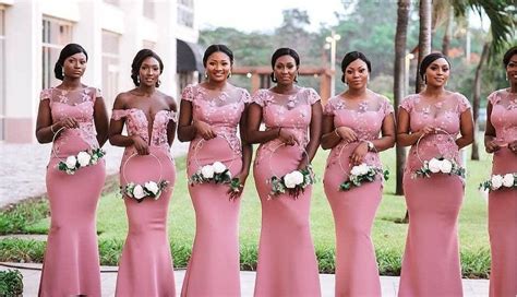 Nigerian Bridesmaid Dresses