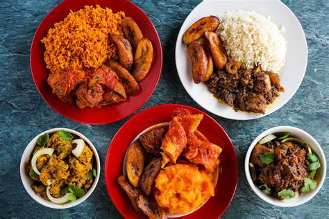 Nigerian Cuisine Spread