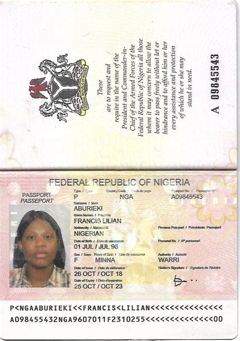 Nigerian Passport