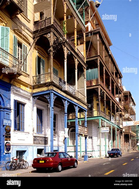 Old houses in Port Said