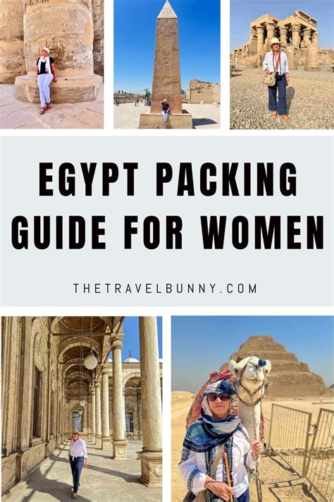Packing for Egypt
