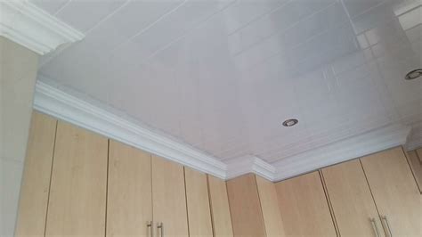 Plain White PVC Ceiling