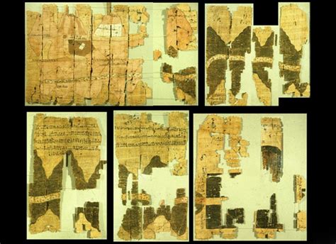 Reconstructed map of the Turin papyrus