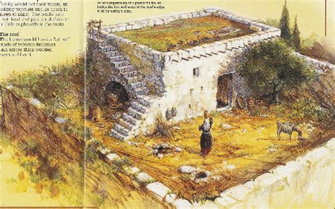 Reconstruction of a typical house in Nazareth during Jesus' time