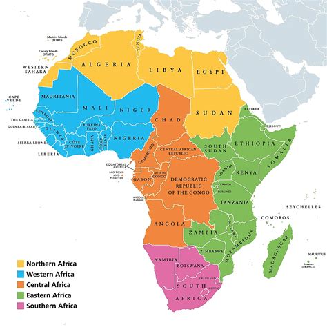 Regions of Africa