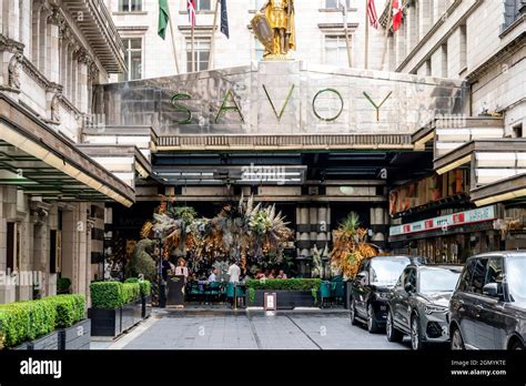 Savoy Hotel Entrance
