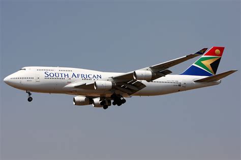 South African Airways Boeing 747-400 ZS-SAU