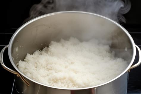 Steaming Rice