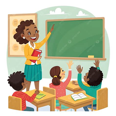 Teacher in classroom