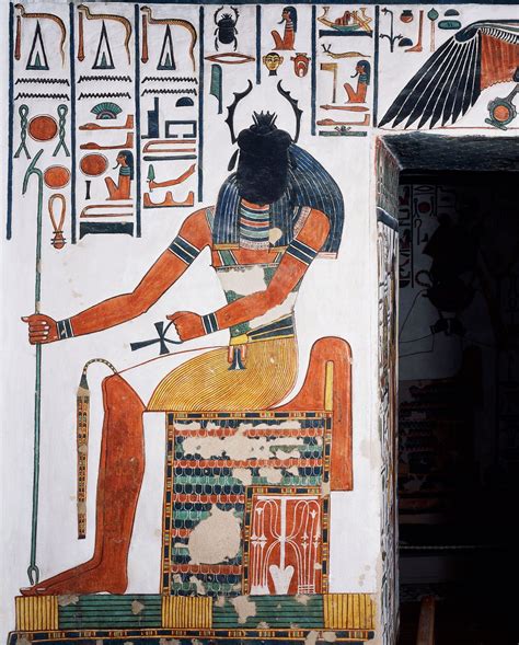 The Egyptian god Khepri