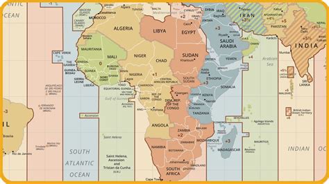 Time zones of Africa