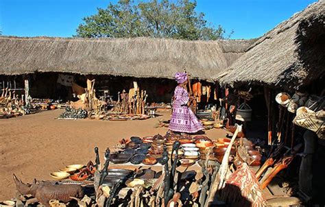 Traditional life in Mukuni Village