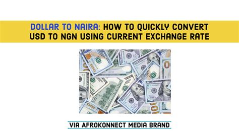 USD to NGN Exchange Rate