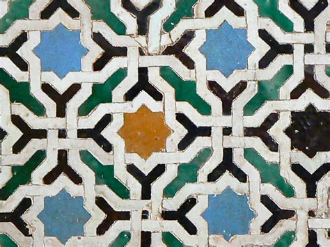 Zellige Tiles in the Alhambra
